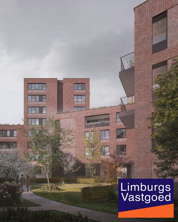 APPARTEMENT F1.04 met 2 terrassen terras, 53m², 1 slaapkamer - Res. B'HIVE ondergrondse staanplaats en bering inbegrepen. 