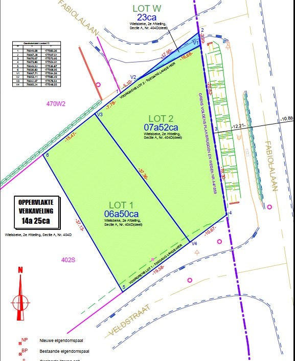 Perceel bouwgrond voor alleenstaande woning op 650 m² 