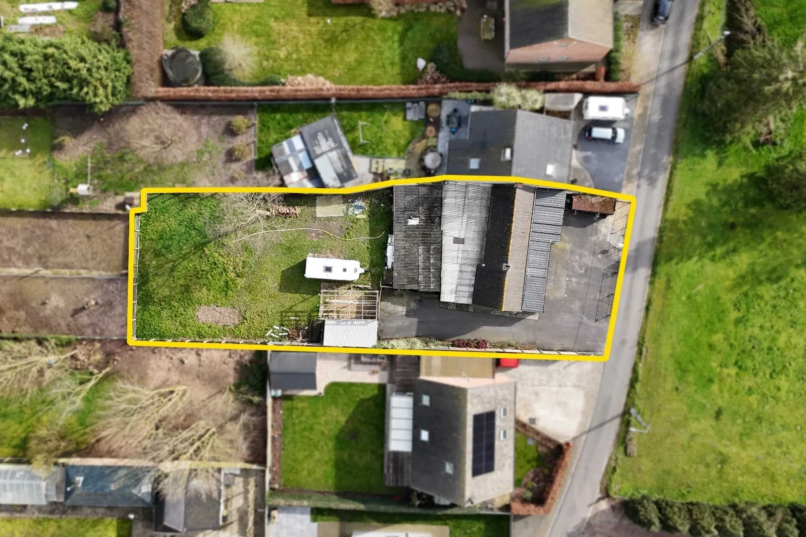 Bouwgrond in Roksem: 1.014 m², groen en rustig gelegen !