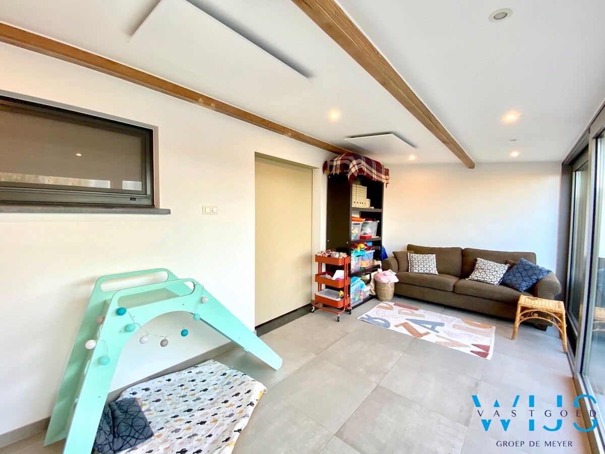 Bel-étage met 3 slaapkamers en tuin te ERTVELDE ! 