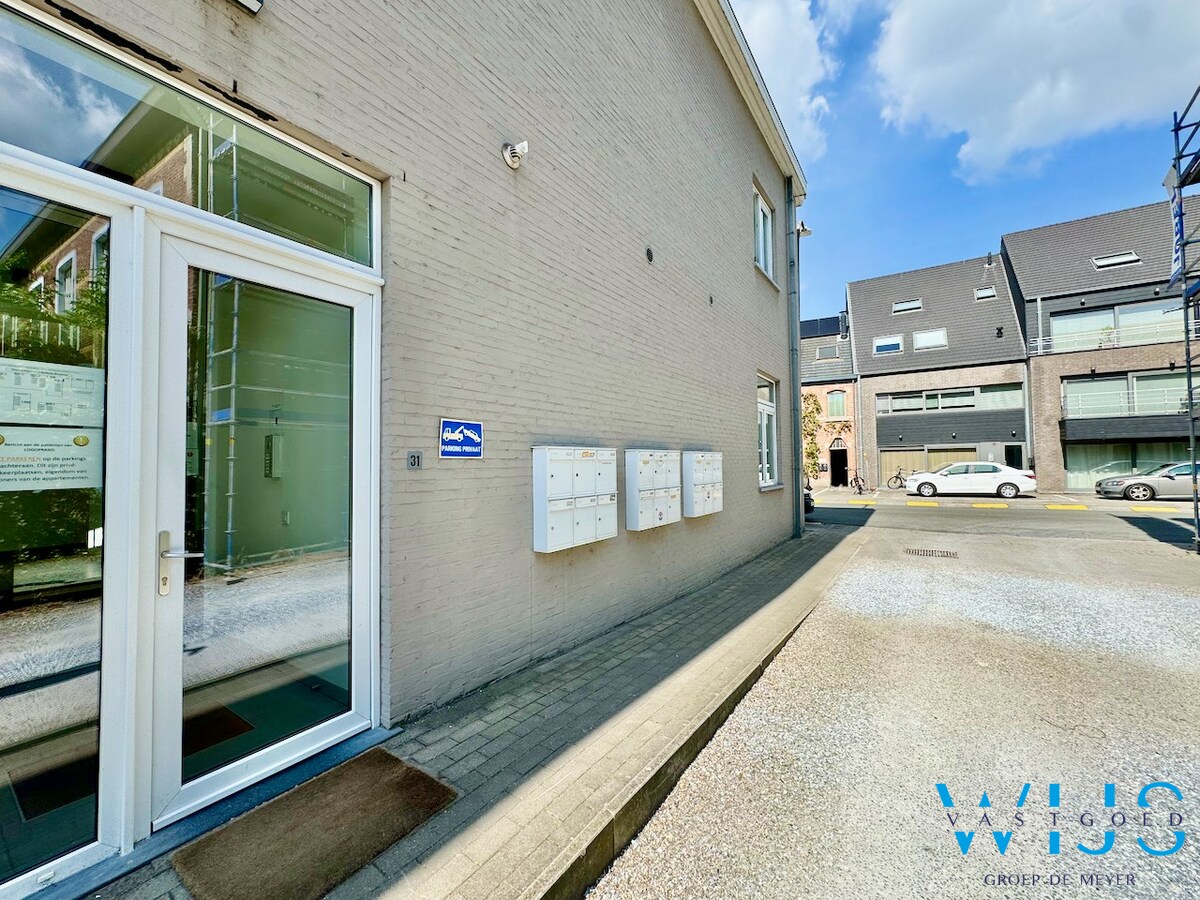 Gelijkvloers appartement centrum Wachtebeke ! 