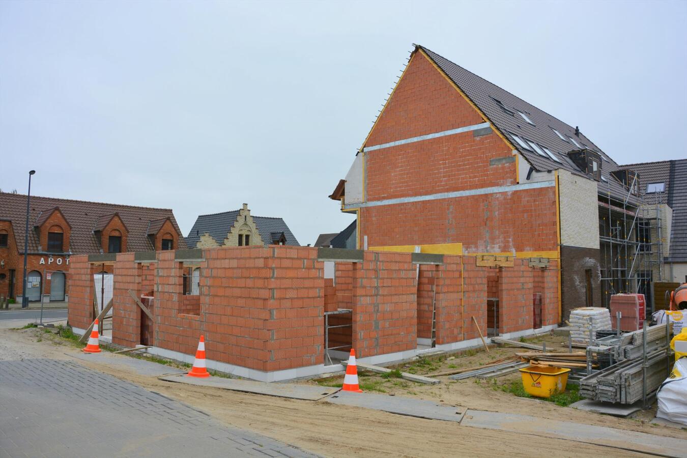Modern nieuwbouwproject in het gezellige Westkerke 