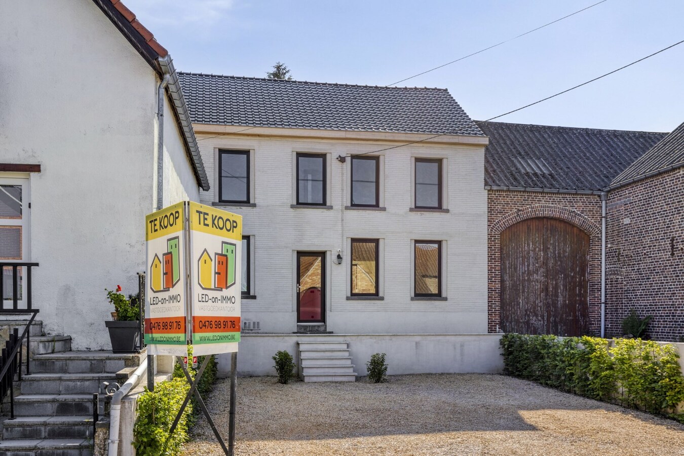 Prachtig volledig gerenoveerde half open bebouwing te Hoegaarden  - Energielabel B 