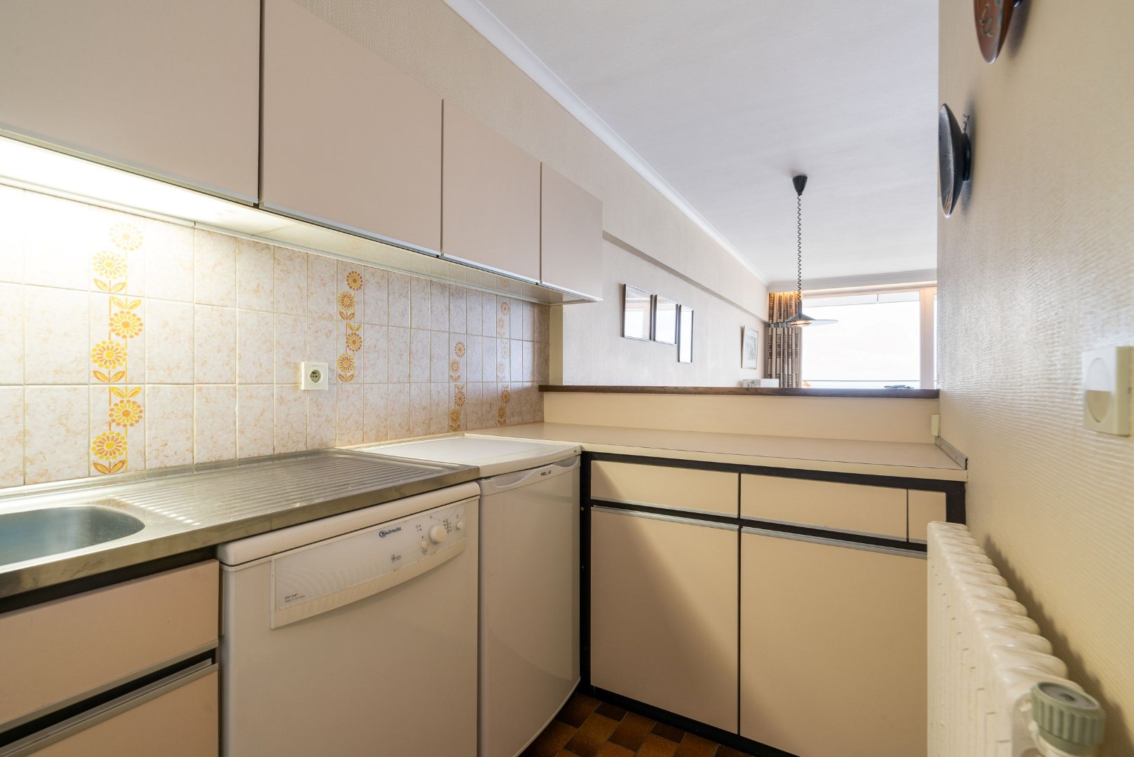 2 slaapkamer op de Zeedijk van Zeebrugge 