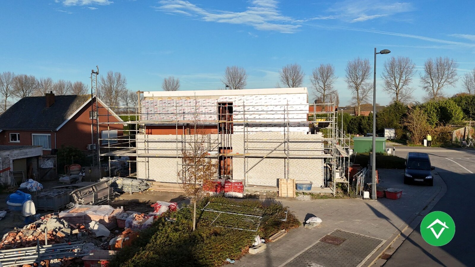 Alleenstaande nieuwbouwwoning met 3 slaapkamers en tuin te Koekelare 