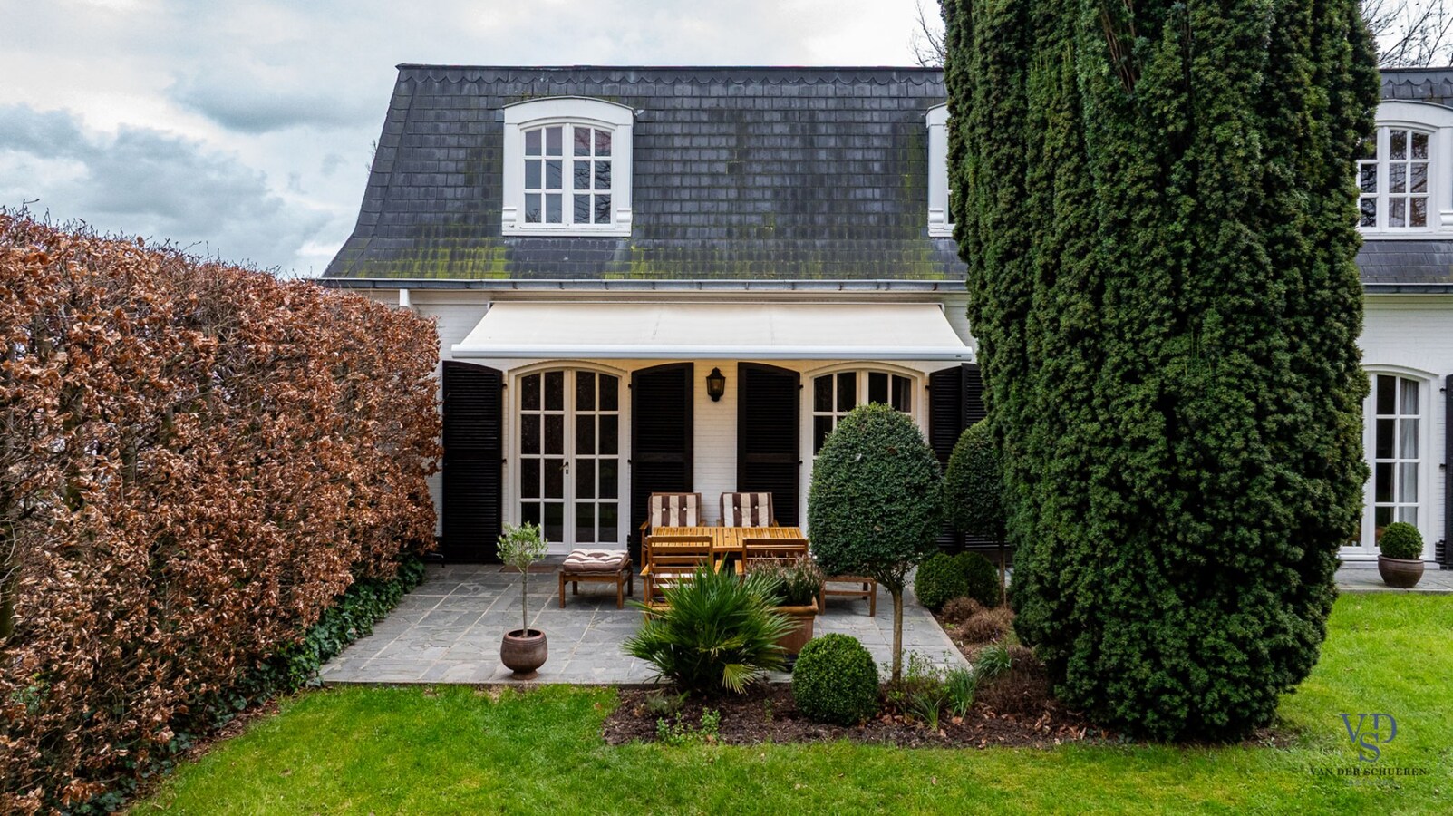 Karaktervolle villa, in Franse stijl. 