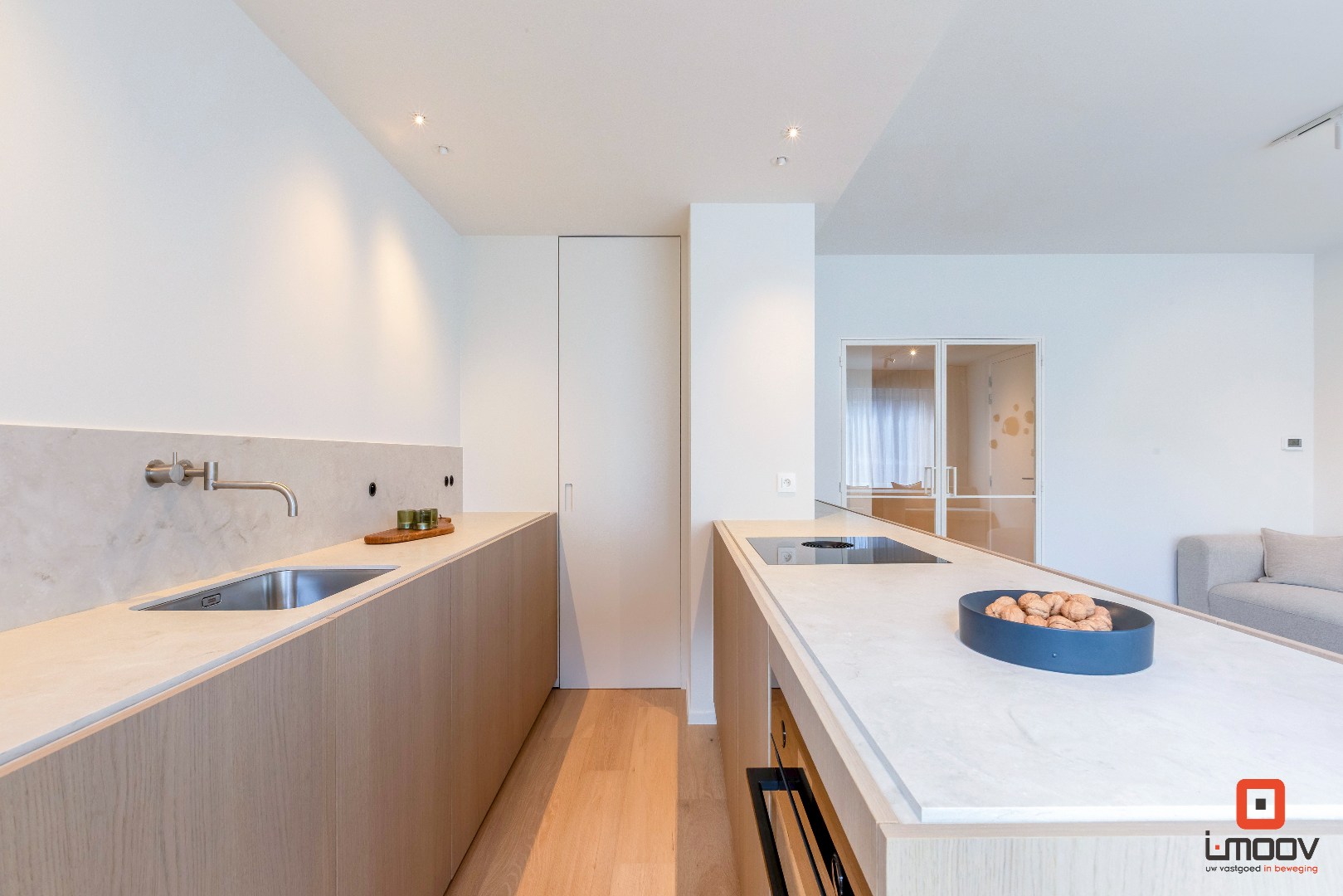 Luxueus tweeslaapkamer appartement met twee terrassen in hartje Oostende 