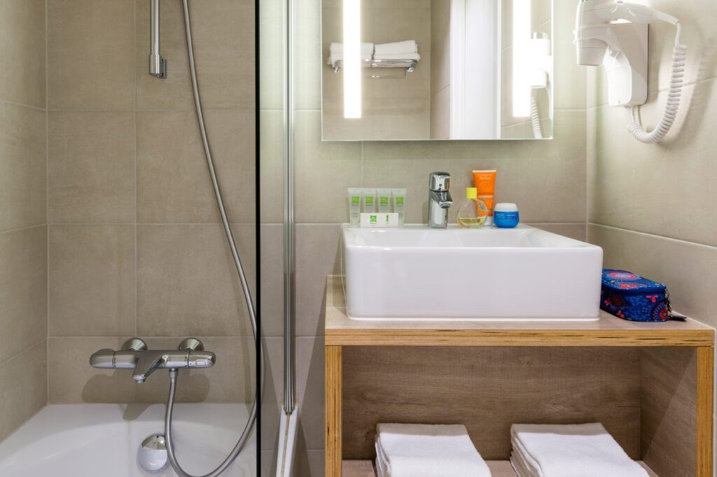 Ruime familiekamer in het Ibis Styles Nieuwpoort project 