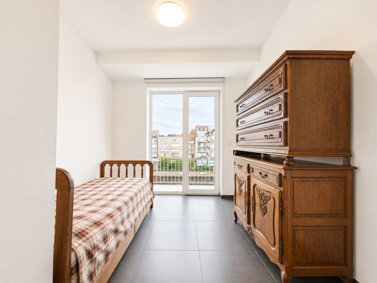 Recent appartement met 2 slaapkamers op topligging in hartje Knokke. 