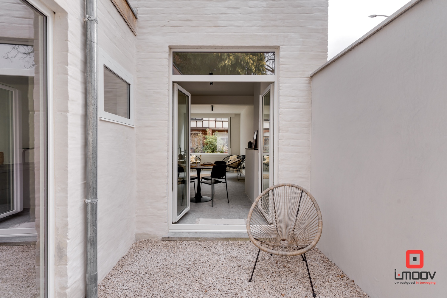 Vernieuwde woonst nabij De Gentbrugse Meersen 