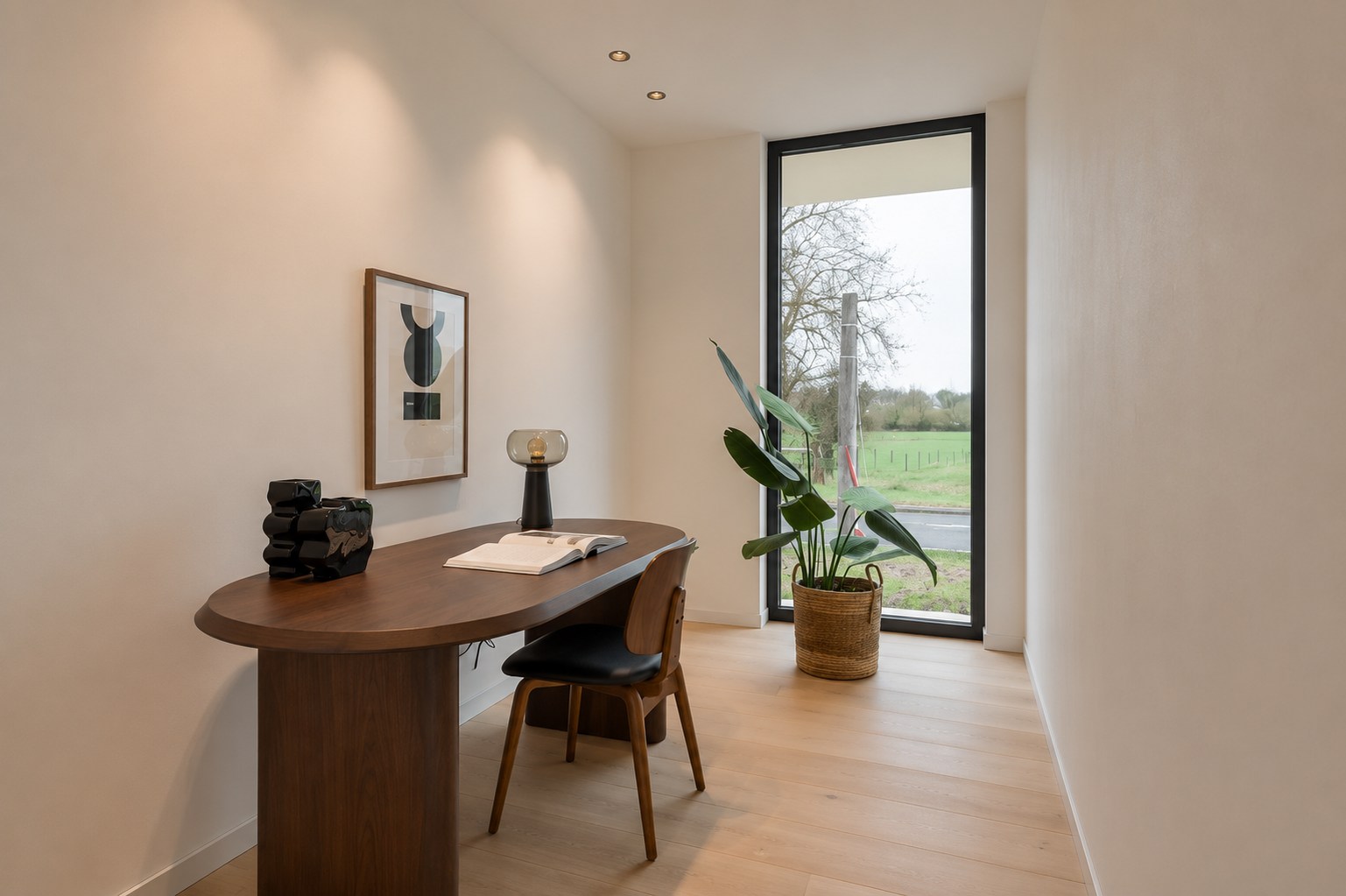 Ruime afgewerkte nieuwbouwwoning met landelijk zicht! 