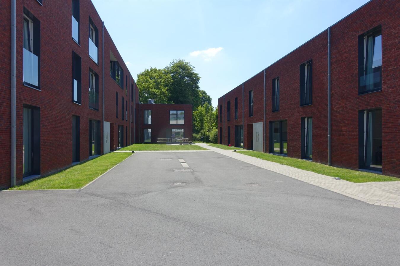 Ruime studio in studentenresidentie 