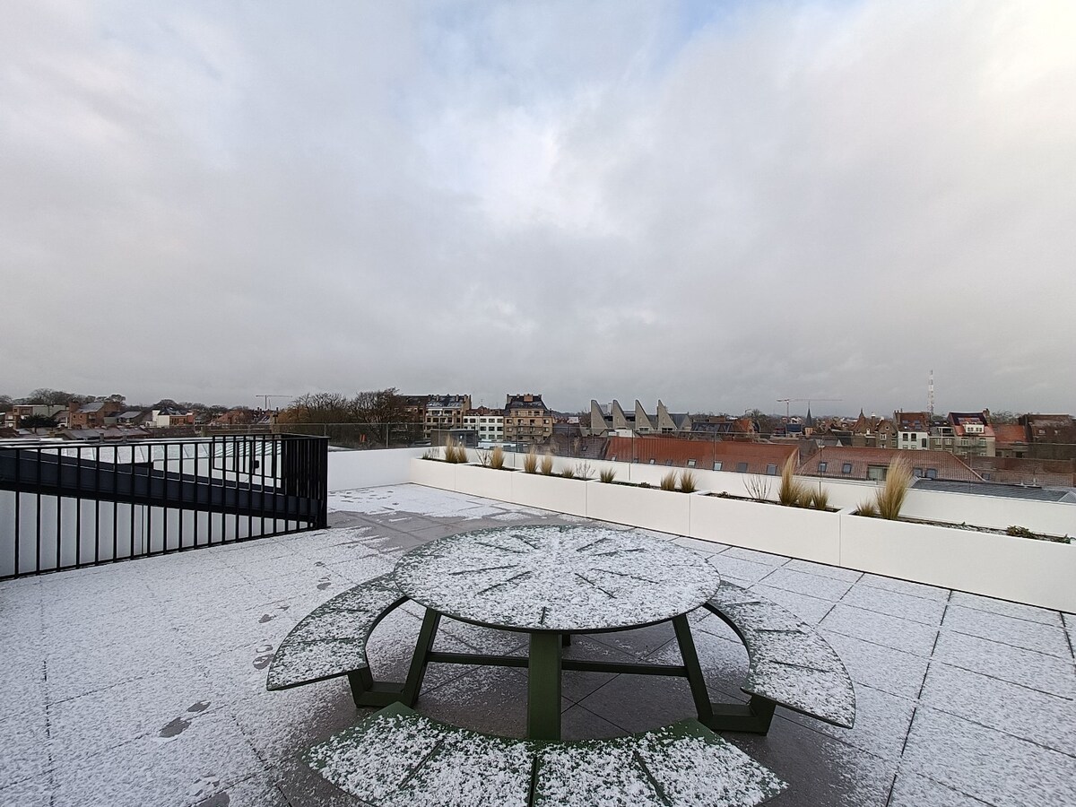 Exclusief nieuwbouwappartement in historisch erfgoed – Brugge centrum 
