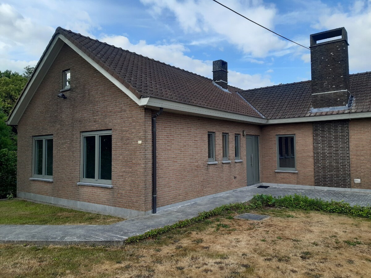 Tijdloos wonen in 't groen. 