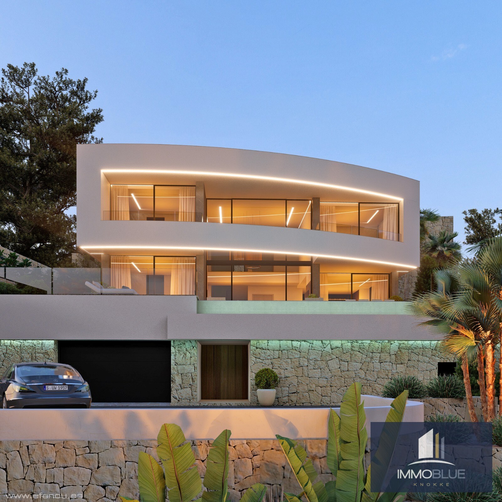 Ruime villa met uitzicht op de Peñón de Ifach in Calpe” 