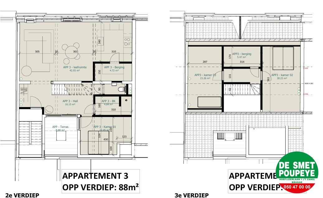 prachtig gerenoveerd duplex appartement 
