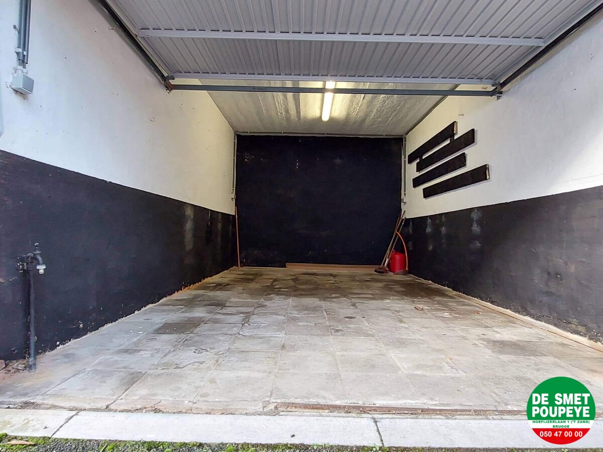 Goed gelegen garage met elektriciteit 
