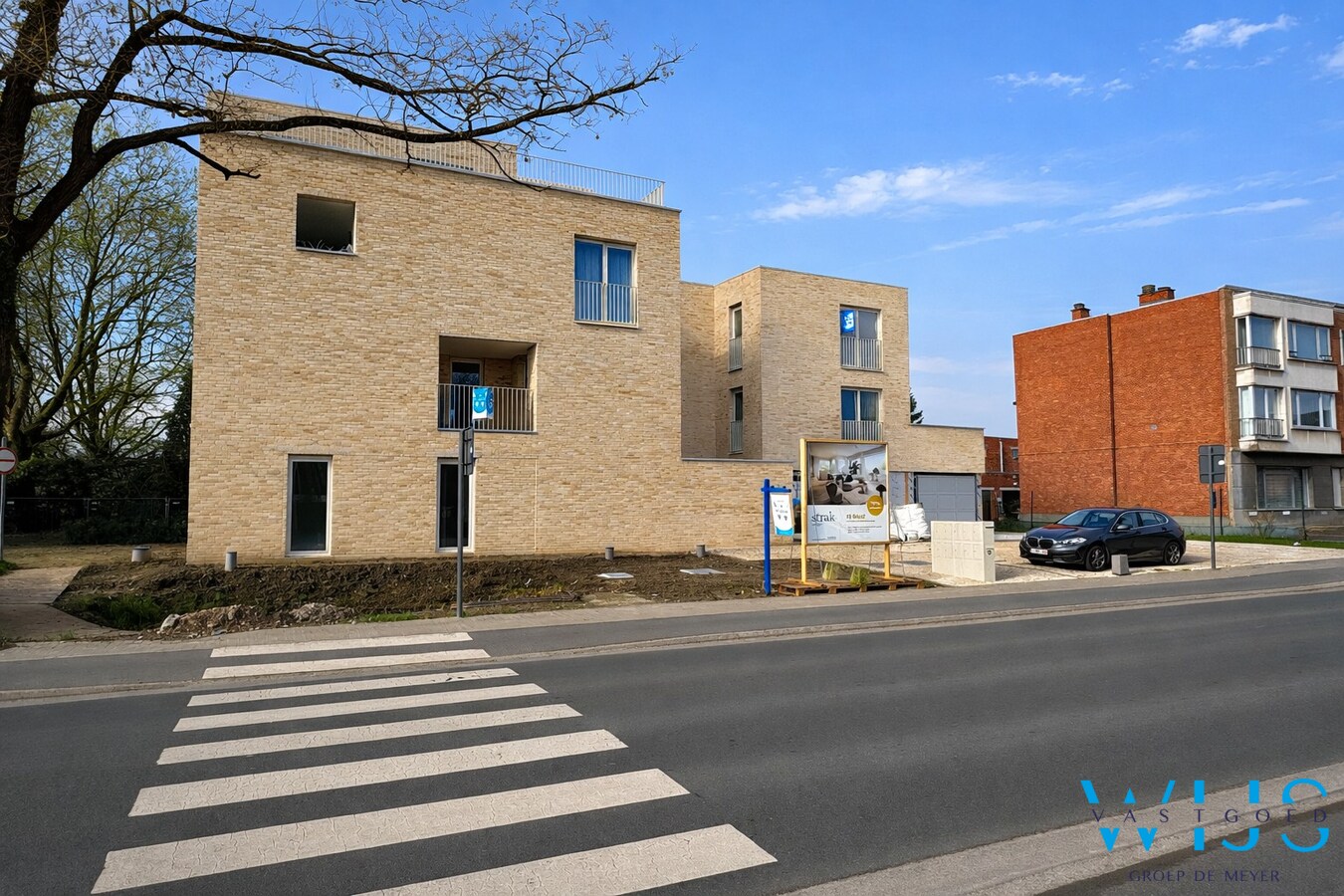 Stijlvol nieuwbouwappartement met privatief terras in hartje Wachtebeke 