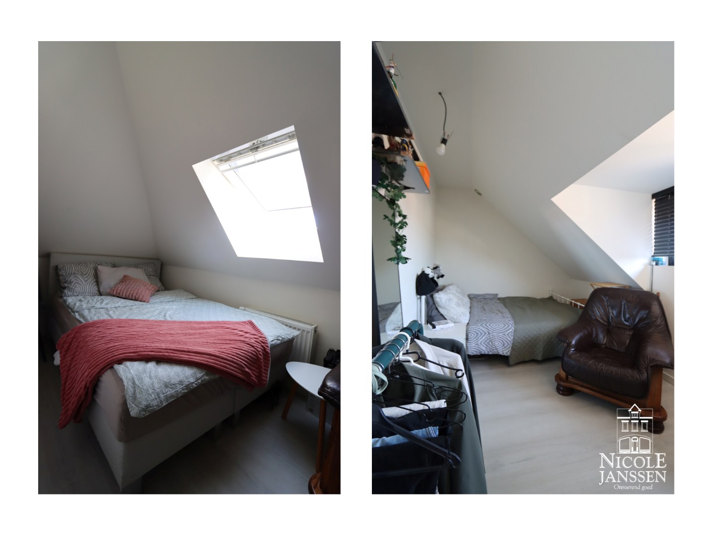 Tweede en derde slaapkamer