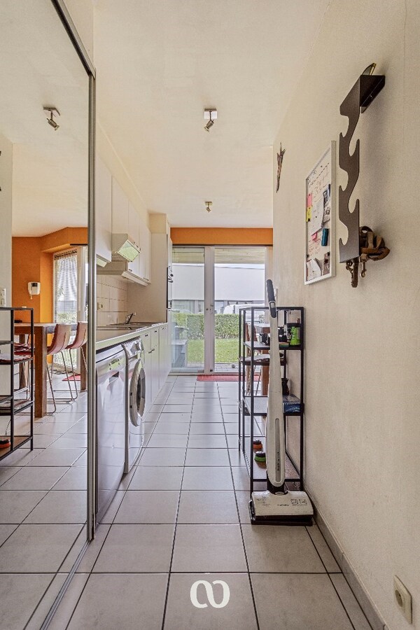 Gezellig appartement met mooie tuin in Oudenaarde 