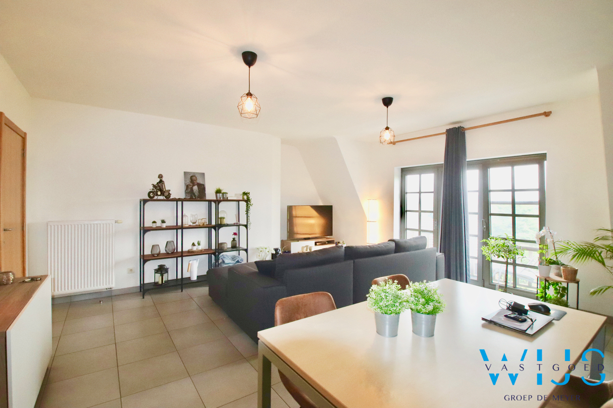 Leuk 2 slaapkamerappartement met staanplaats te ERTVELDE / RIEME ! 