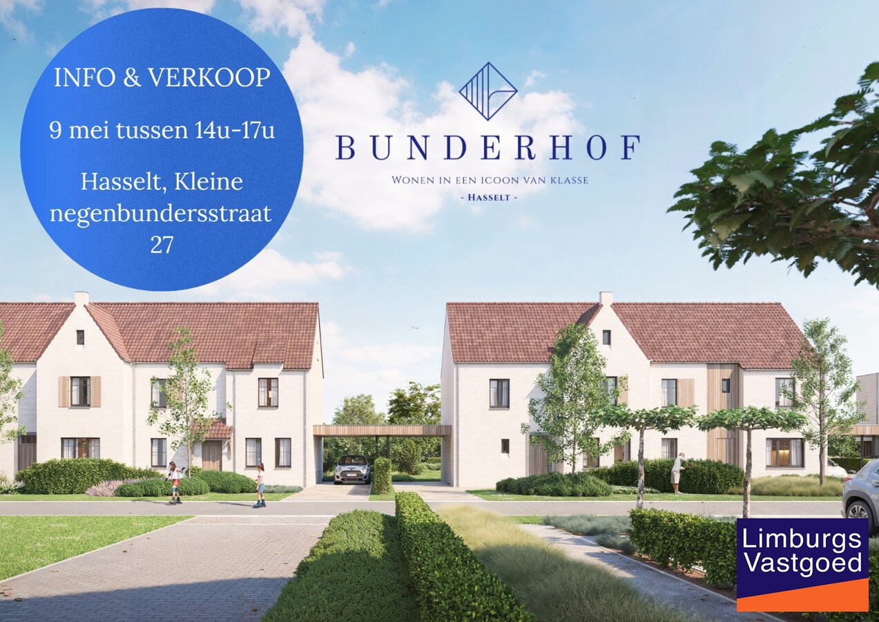 BUNDERHOF - Moderne open bebouwing - 3 slpk, op 8a37ca 