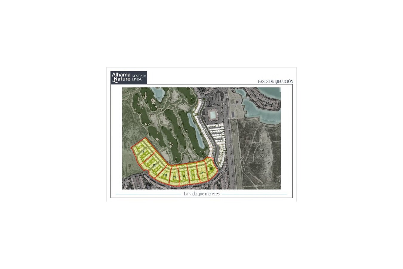 Nieuwbouwappartementen, bungalows en villa's in Condado de Alhama Golf Resort, Murcia 