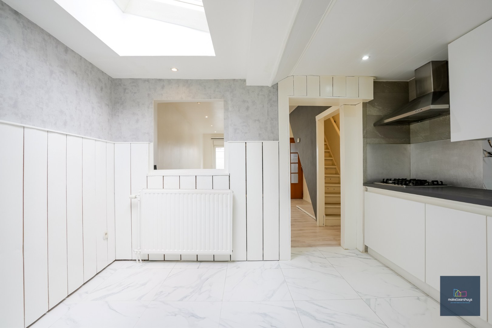 Woning met 4 slaapkamers en koer nabij centrum Gent 