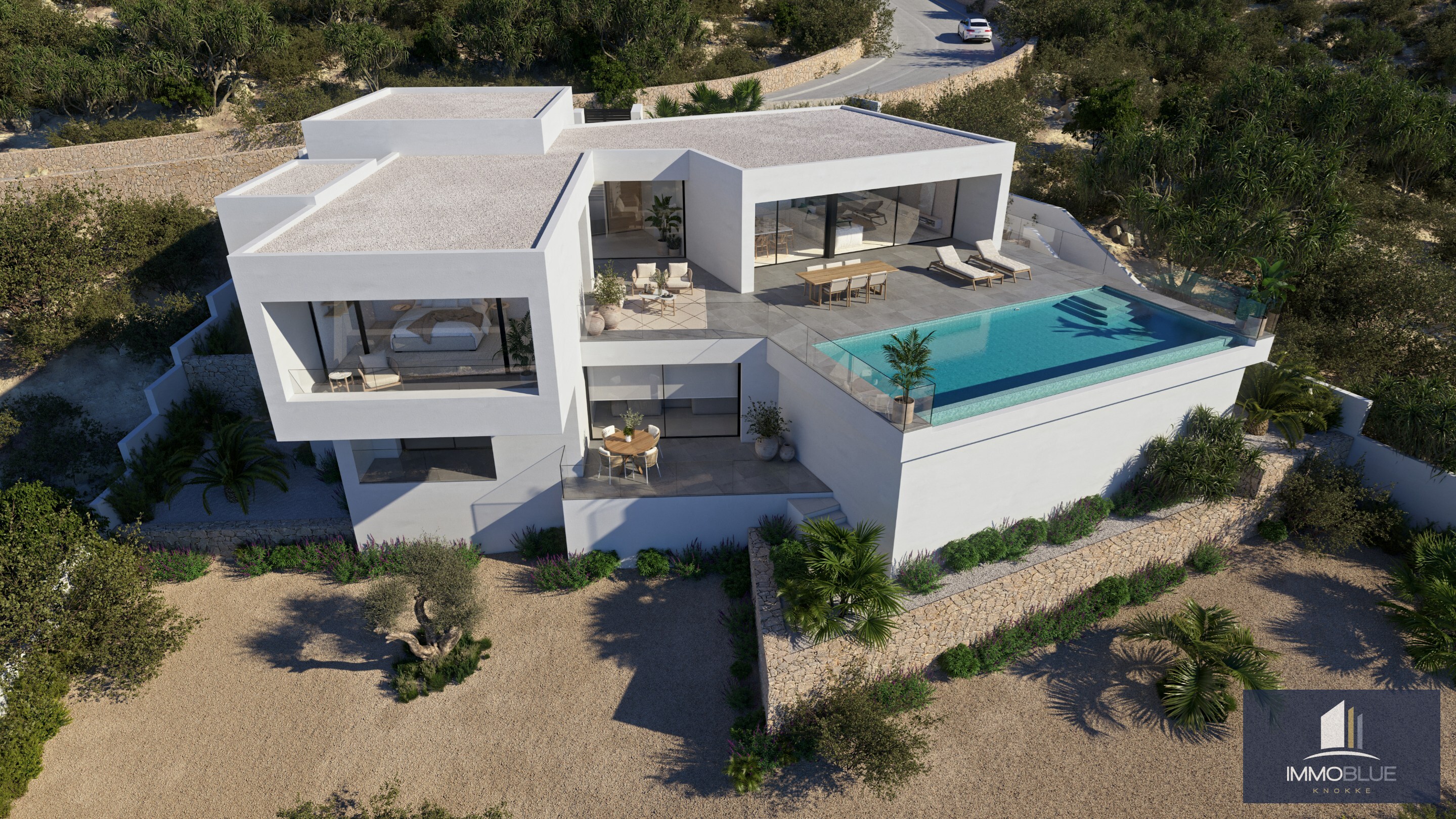 Luxe et tranquillité au bord de la Méditerranée. 