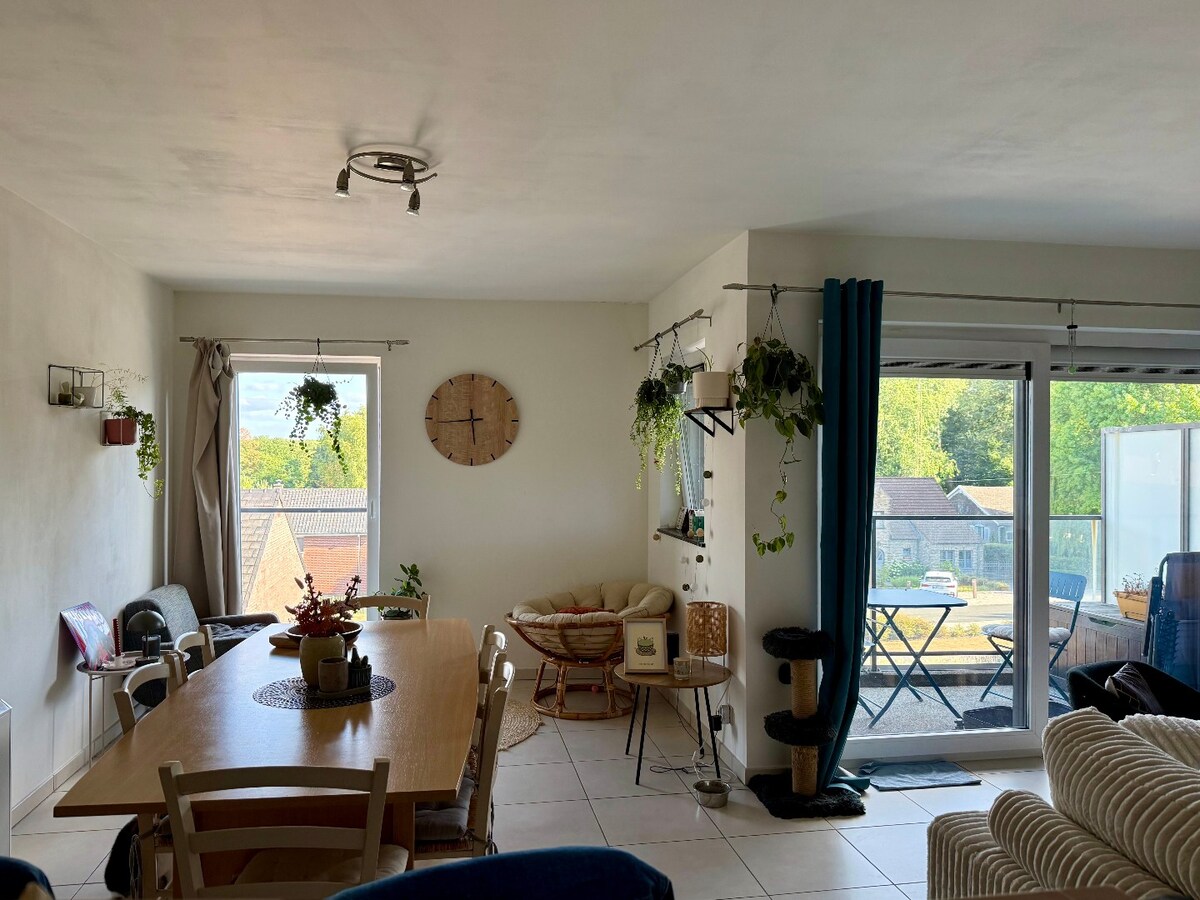 Appartement 2 chambres avec terrasse et parking 