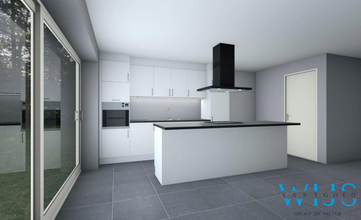 Nieuwbouwwoning op een perceel van 910m² in hartje Ertvelde ! 