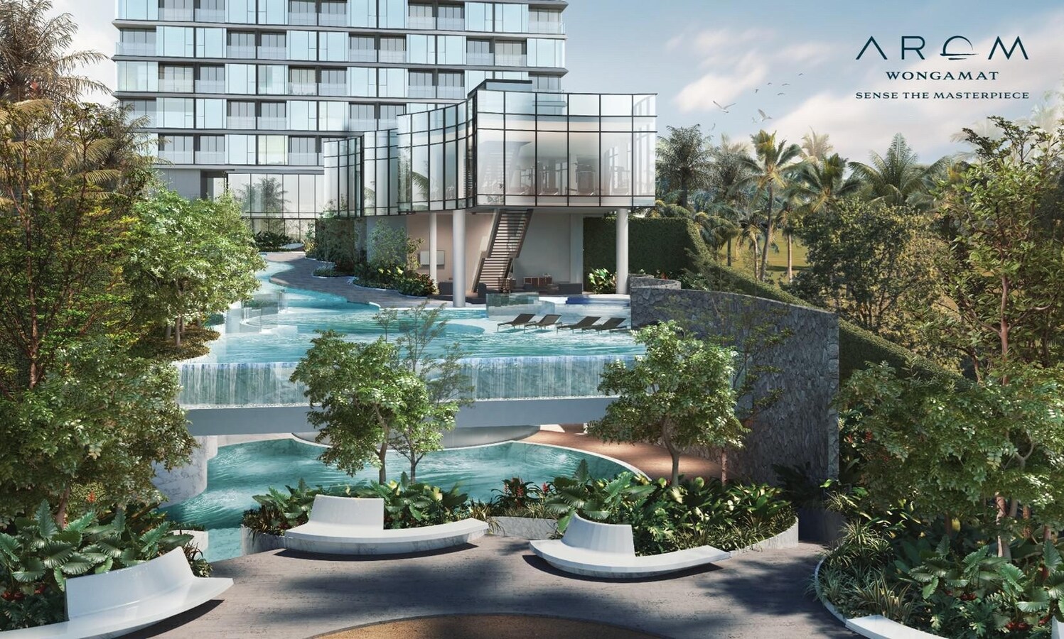 Thailand - Arom Wongamat, de nieuwe maatstaf voor luxueus leven in Pattaya. 
