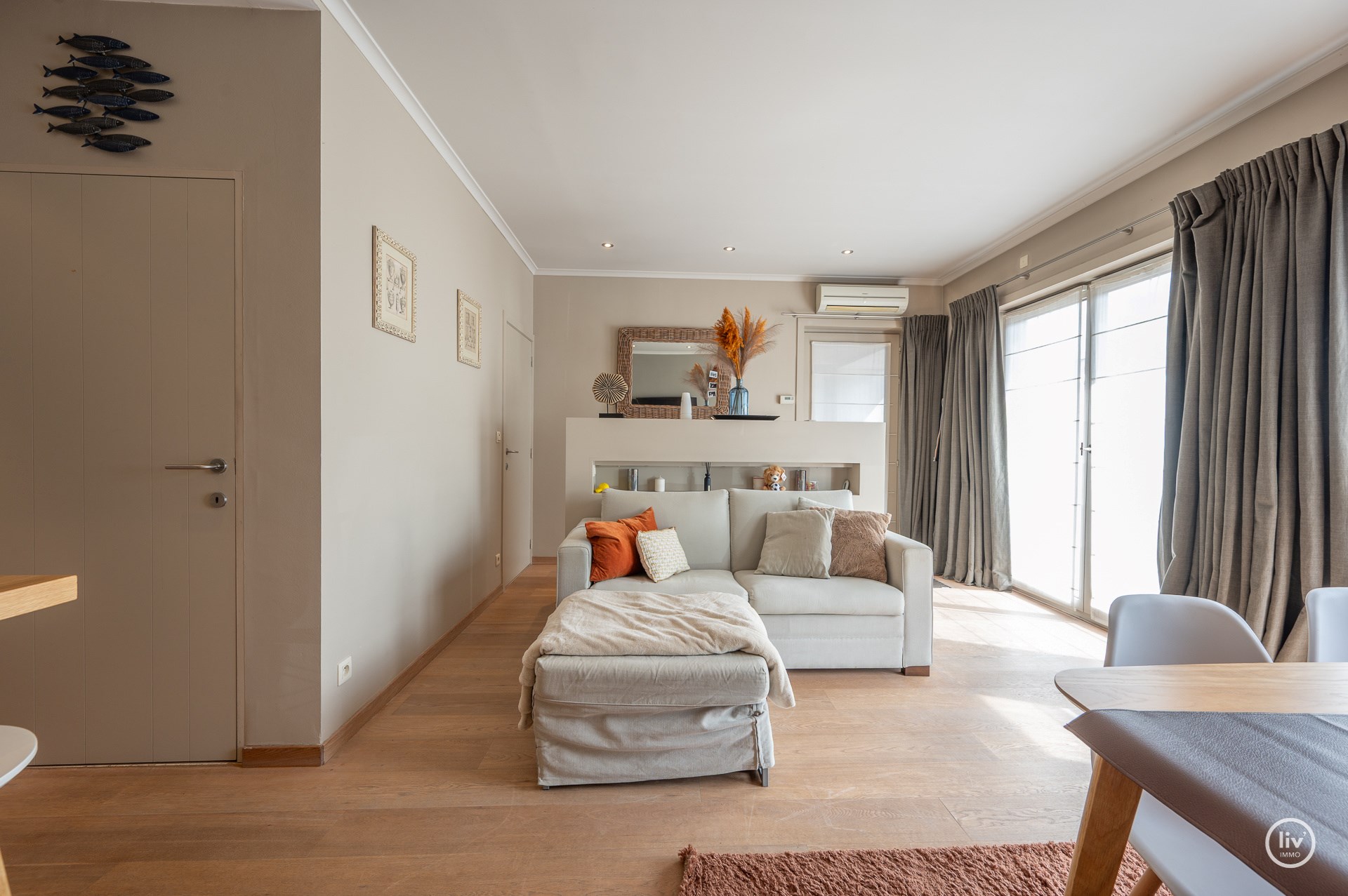 Gezellig appartement vlak bij de Lippenslaan met zicht op het groen. 