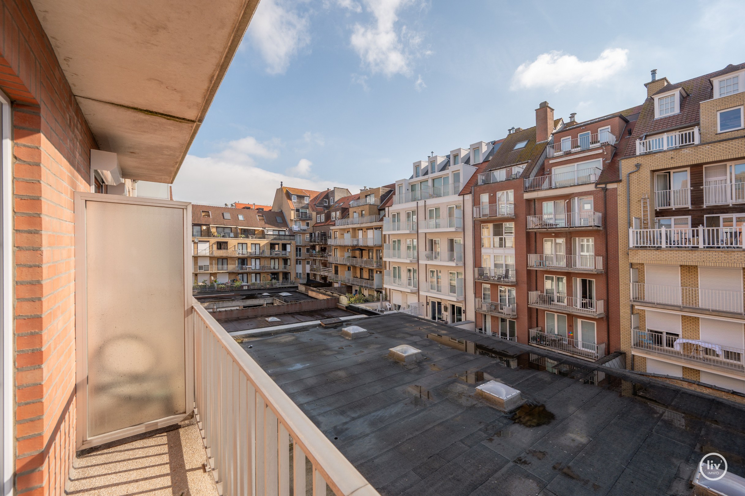 Appartement spacieux et agréable avec 2 chambres à coucher au centre de Knokke 