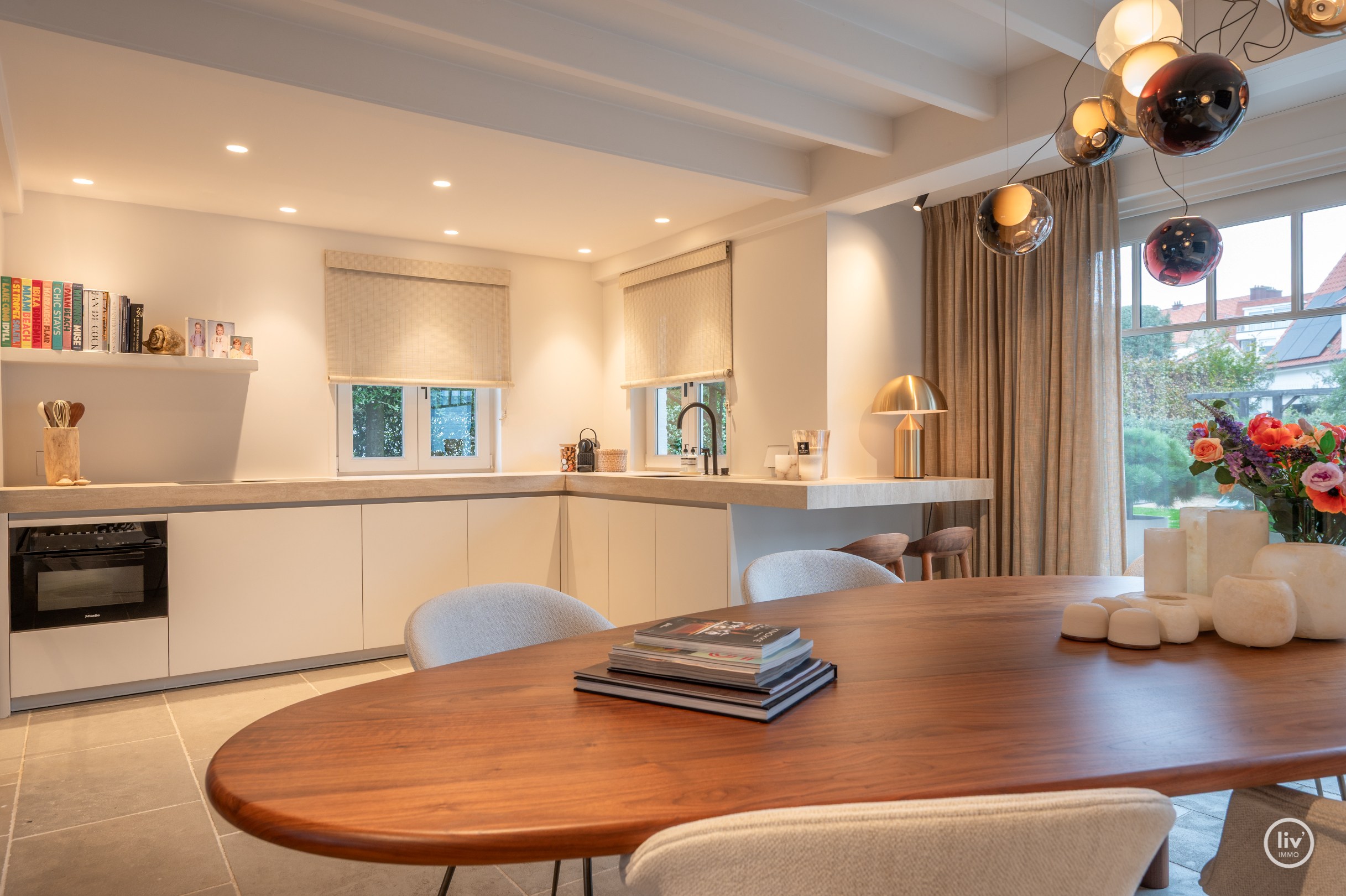 Exclusieve koppelvilla met verfijnde afwerking op toplocatie in het Zoute 