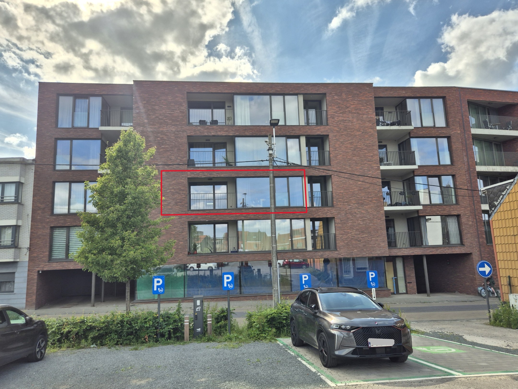 Aappartement met 1 slaapkamer en terras. 