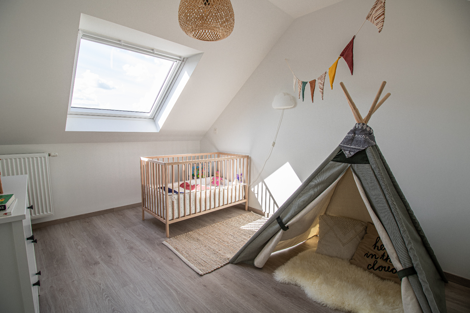 Nieuwbouwwoning met 3 slaapkamers en groene tuin 