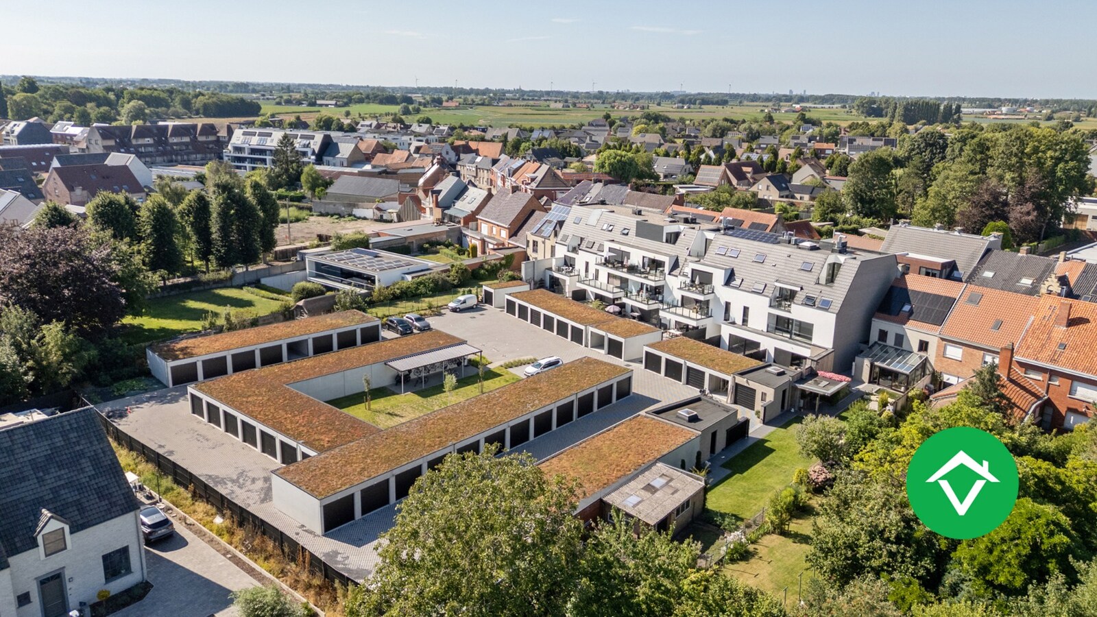 Recent nieuwbouwappartement gelegen op topligging te Eernegem 