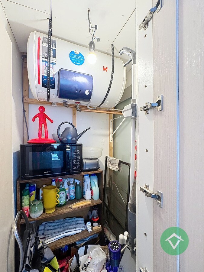 Appartement met 1 slaapkamer en ruim terras in het centrum van Oostende 