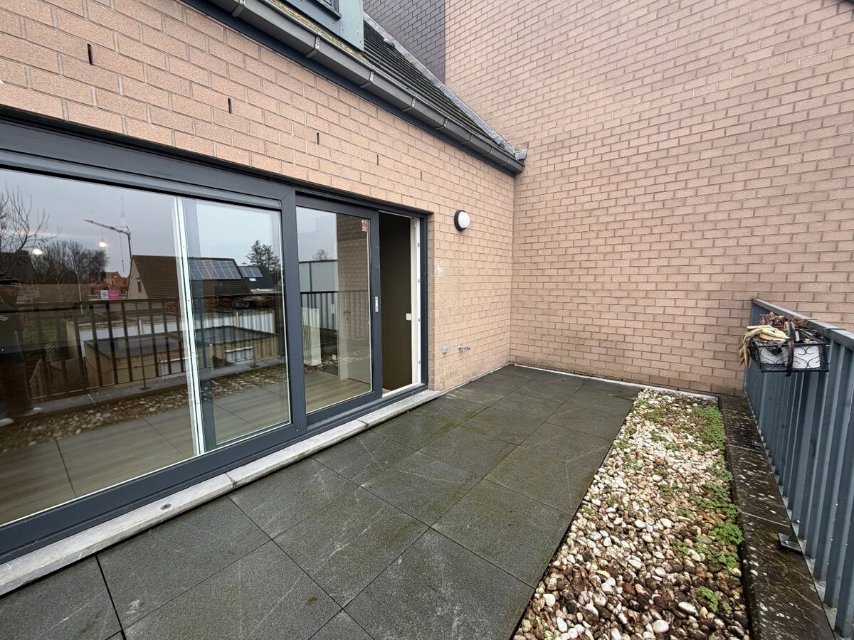 Aangenaam 1-slpk-appartement met terras en garage. 