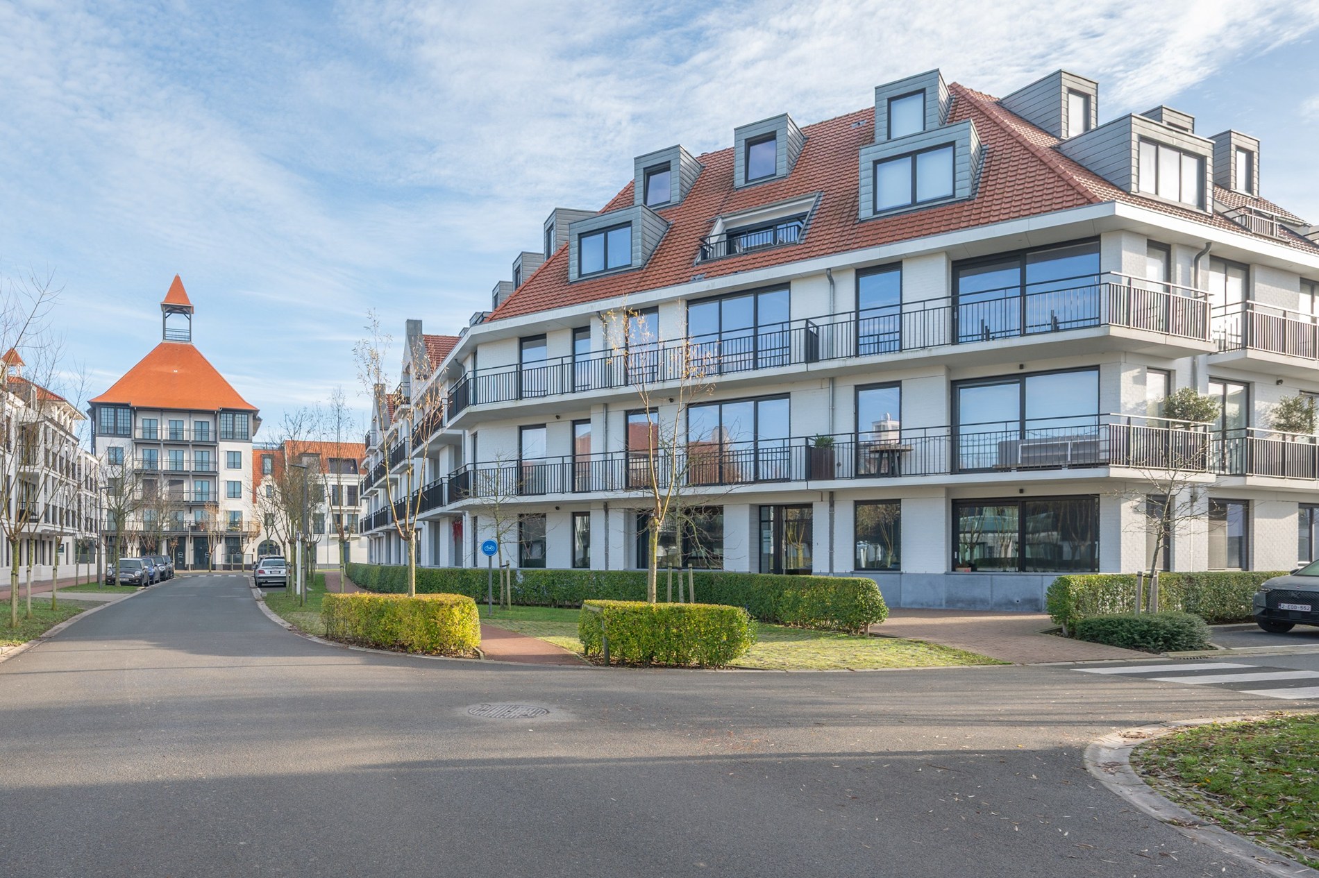 Recent  2-slaapkamerappartement met mooie zichten te koop in Duinenwater – Knokke 