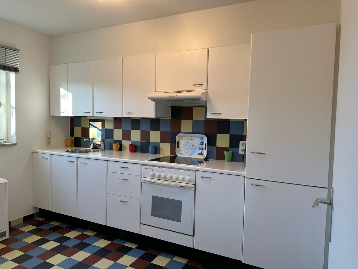 Verzorgd appartement met 2 slaapkamers 