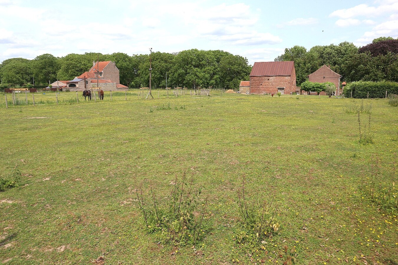 Prachtig perceel voor OPEN BEBOUWING te Kumtich 