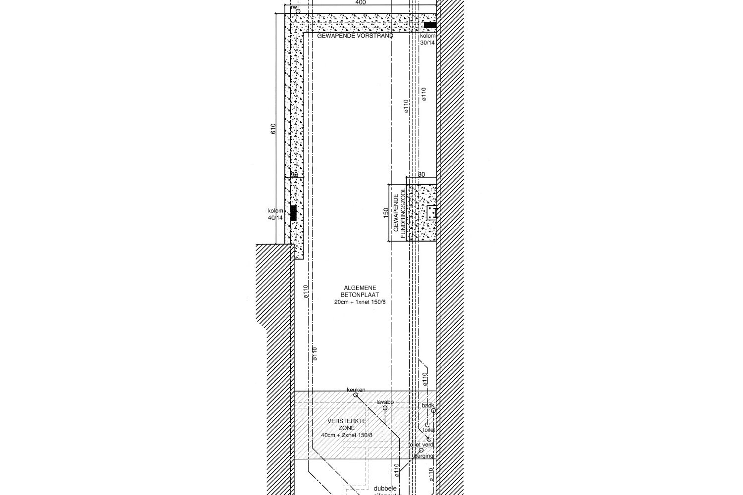 Af te werken woning op perfecte ligging 