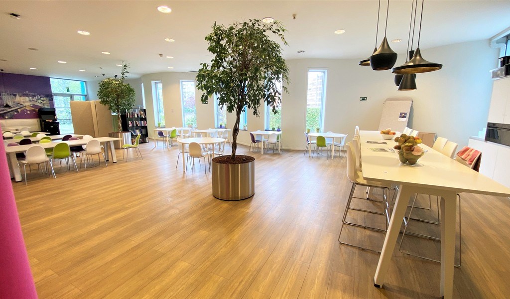 Gerenoveerde kantoren te huur in Crepain gebouw te Gent