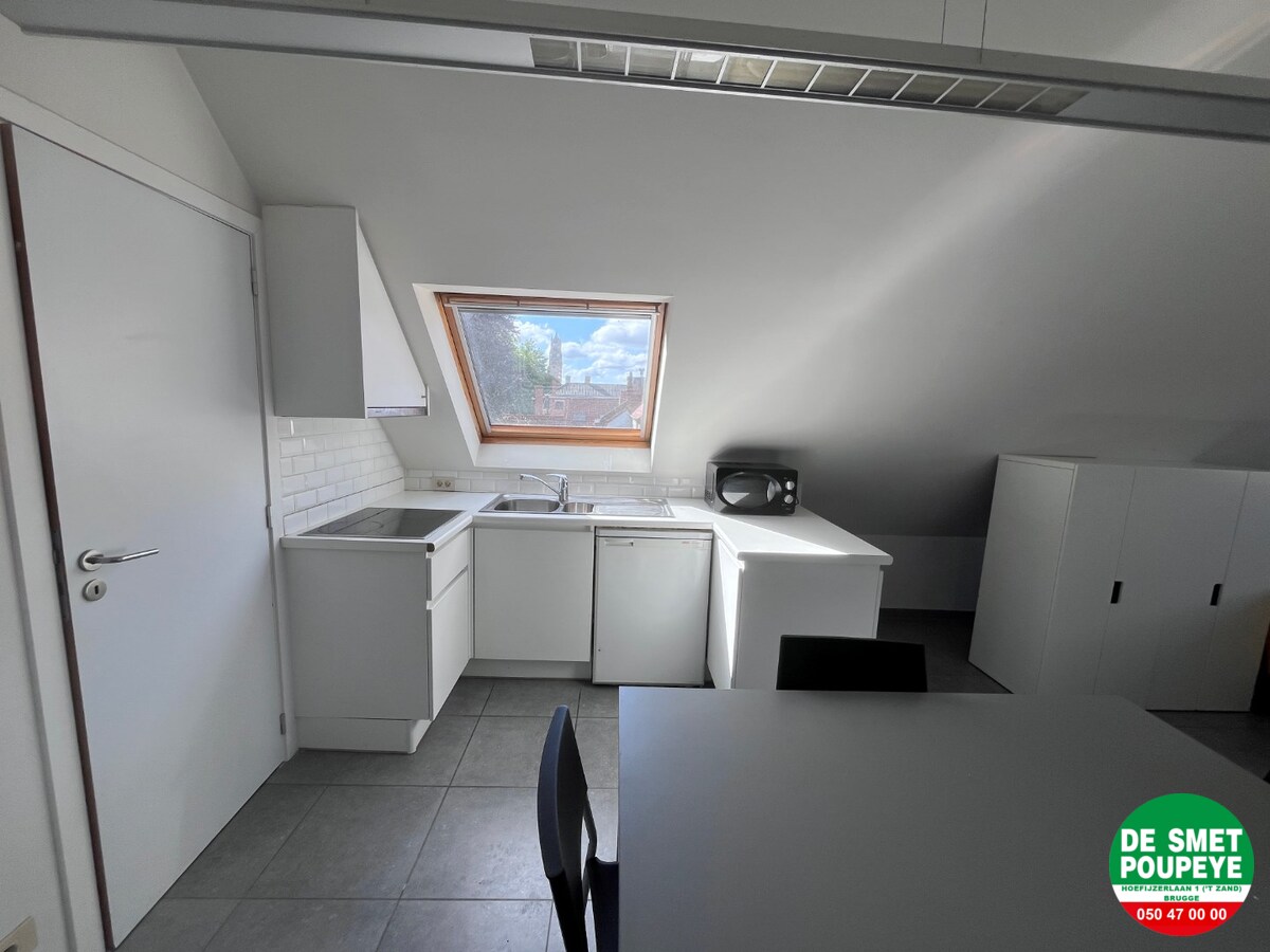 Ruime studio in hartje Brugge 