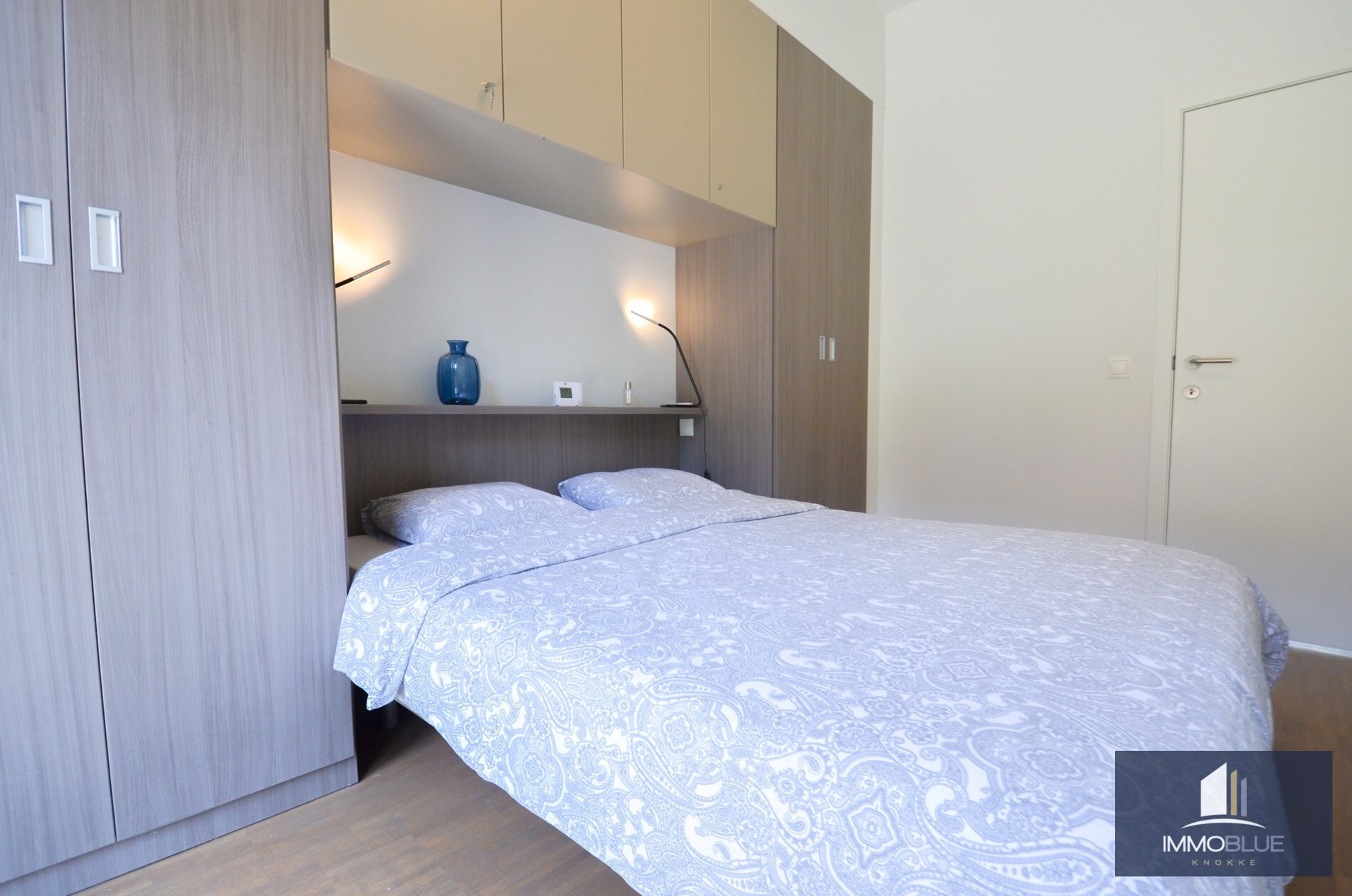 Appartement avec jardin situé au calme, à proximité de l’Avenue du Zoute. 