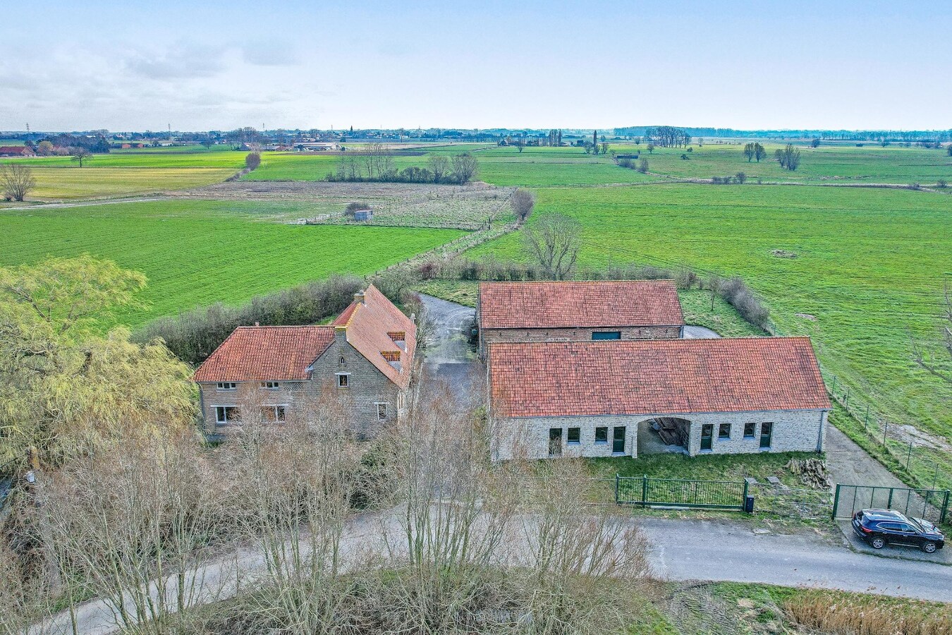 Te koop | Met Optie / reservatie landhuis - Diksmuide