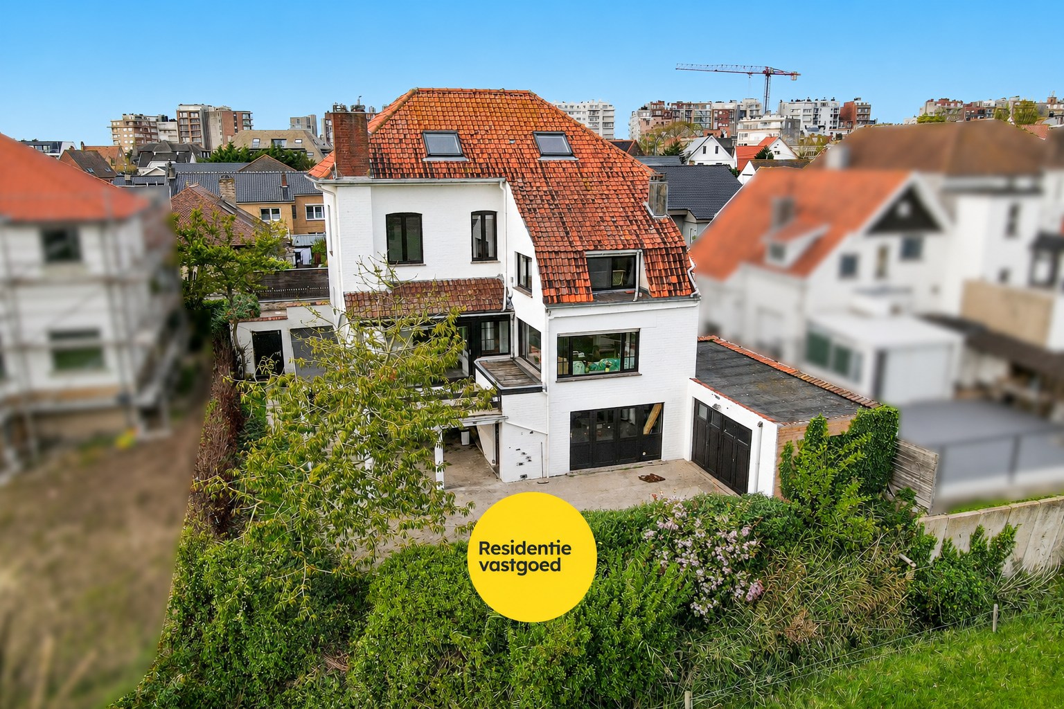 Karaktervolle villa met prachtig vergezicht op wandelafstand van zee 