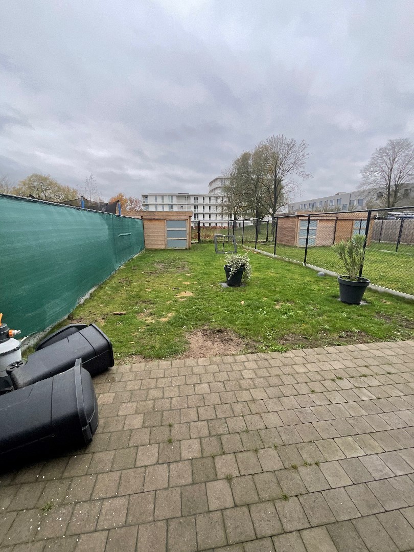 Rijwoning met 3 slaapkamers en tuin 